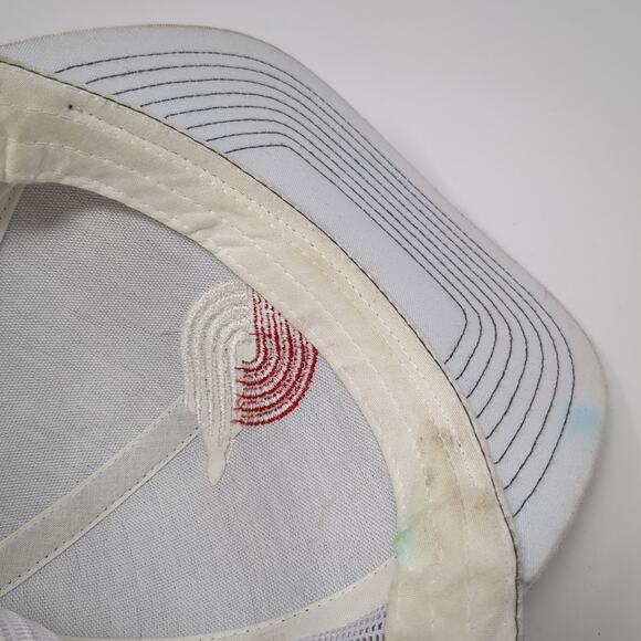 Pacific Headwear Snapback Trucker Hat Gray One Size Mesh Back Logo - Picture 8 of 10